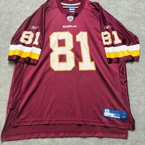 Reebok Washington Redskins Art Monk #81 Burgundy NFL Men Jersey Size 2XL Retired